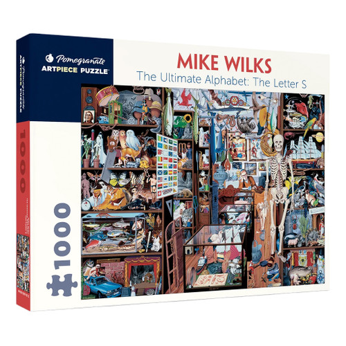 An image of a Pomegranate Mike Wilks The Ultimate Alphabet The Letter S 1000-Piece Puzzle.