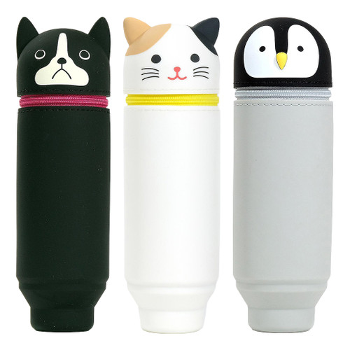 An image of Itoya PuniLabo Stand Up Pen Cases.