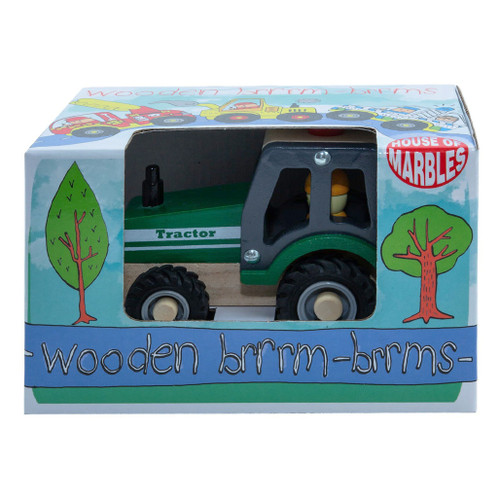 An image of a House Of Marbles Wooden Work Vehicle.