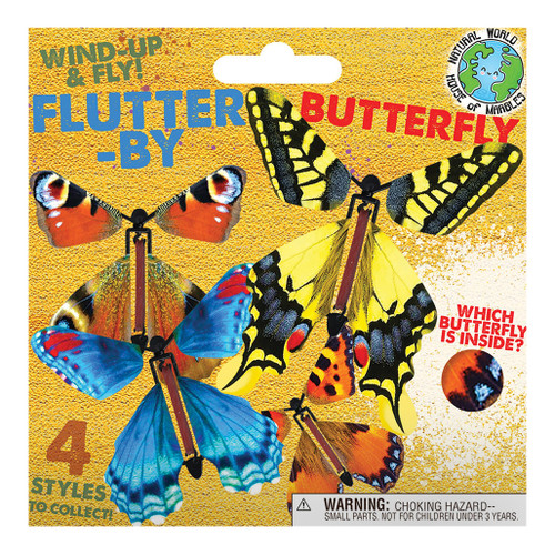 An image of a House Of Marbles Flutter-By Wind-Up Butterfly.