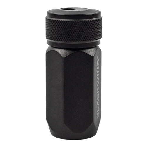 An image of a Blackwing One-Step Long Point Pencil Sharpener.