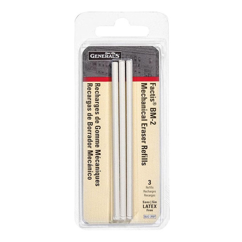 An image of General's Factis Pen-Style Mechanical Eraser Refills.