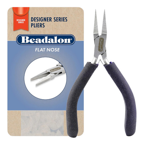 An image of Beadalon Designer Series Flat Nose Pliers.