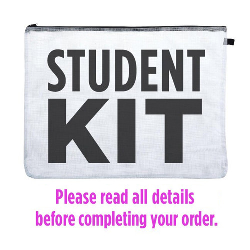 A cover image for A&C Student Kits. Text reads "Please read all details before completing your order". 