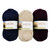 An image of Plymouth Galway Worsted Wool Yarn skeins.
