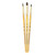 An Image of Princeton RealValue Brush Set #9100 Camel, Set of 3