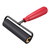 An angled image of a Speedball Craft Hard Rubber Brayer, 4".