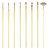 An image of Princeton Series 6600 Imperial Synthetic Mongoose Long Handle Brushes.