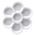 An image of a Jack Richeson 7-Well Flower Painting Palette.