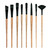 An image of Princeton Series 6400 Catalyst Polytip Bristle Long Handle Brushes.