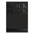 Fabriano Black Black Pads feature a rich black surface ideal for pencil, pastel, mixed media application, light water media, gel pens, or markers. It's also a great paper for paper crafting, portfolio presentation, and creating extra black matboards. Glued on top. 140 lb (300 gsm) weight. 20 sheets.