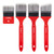 An image of Princeton Series 6700 Redline Synthetic Paddle Handle Brushes.