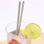 Kikkerland Stainless Steel Straws