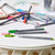 A lifestyle image of Staedtler Triplus Fineliner Pens in use.
