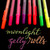 A lifestyle image of Sakura Gelly Roll Moonlight Gel Pens in use.