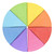 An image of a Kikkerland Color Wheel Page Marker.
