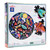 A back image of an EeBoo Piece & Love Moths 500-Piece Puzzle.