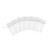 An open image of Multicraft Sheer White Organza Bags.