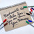 An image of a handlettering design made with Sakura IDenti-Pen Markers.