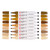An open image of a Talens Pantone Marker Set, Brown Set Of 9.