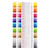 An open image of a Talens Pantone Marker Set, General Selection Set Of 27.