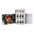 An open image of a Golden QoR Watercolor 6-Color Earth Colors Tube Set.