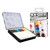 A second open image of a Golden QoR Watercolor 6-Color Urban Sketch Half Pan Set.