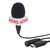 An open image of a Kikkerland Breaking News Mini Microphone. 