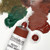 A paint out image of a Williamsburg French Earth Oil Paint Set.