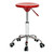 An image of a Jack Richeson Red Metal Stool.
