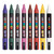 An open image of a Posca PC-5M Medium Tip Paint Marker Set, Dark Colors, 8 Colors.