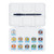 An open image of Van Gogh Watercolor Half Pan Pocket Box Set, Shades Of Nature, 12 Colors.
