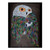 An image of a completed Pomegranate Ningiukulu Teevee Colourful Wild Owl 500-Piece Puzzle.