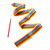 An open image of a House Of Marbles Mini Rainbow Dancer Ribbon Wand.
