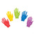 An image of Archie McPhee Rainbow Hand Finger Puppets.