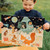A lifestyle open image of an EeBoo Space Exploration 20-Piece Puzzle.
