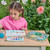 A lifestyle image of an EeBoo Dinosaurs Watercolor Tin Set.