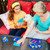 A lifestyle image of an EeBoo Go Fish Card Game in use.