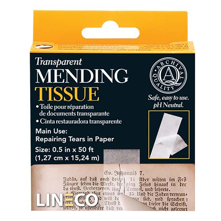 Lineco Transparent Mending Tissue