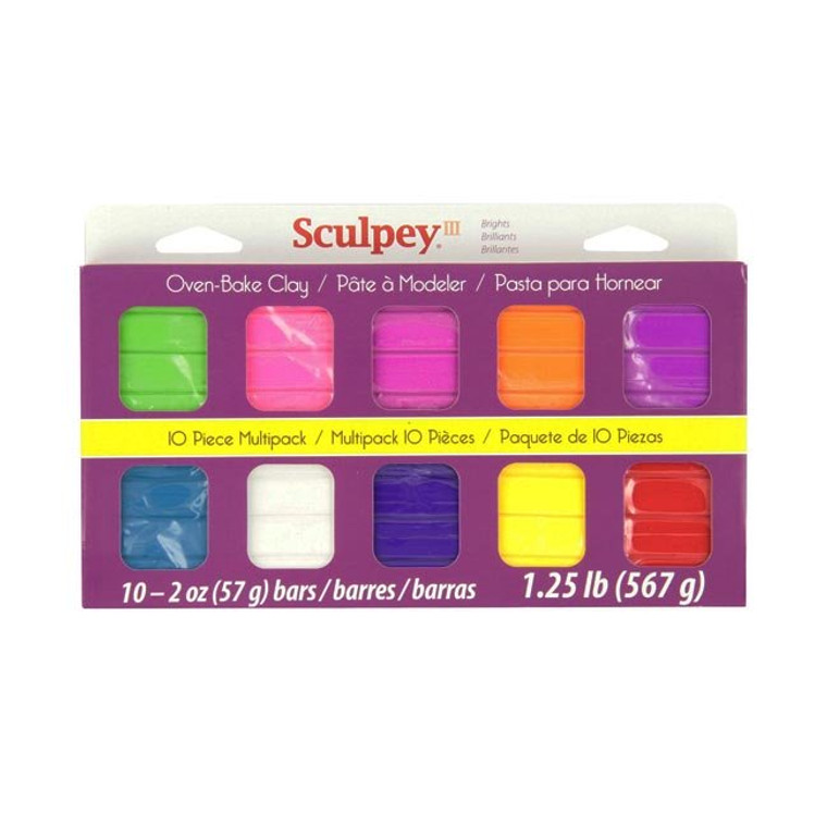 Sculpey III Bright Colors Pack