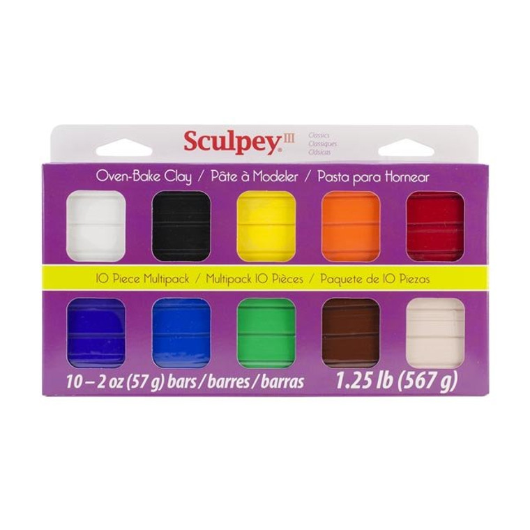 Sculpey III Basic Colors Set