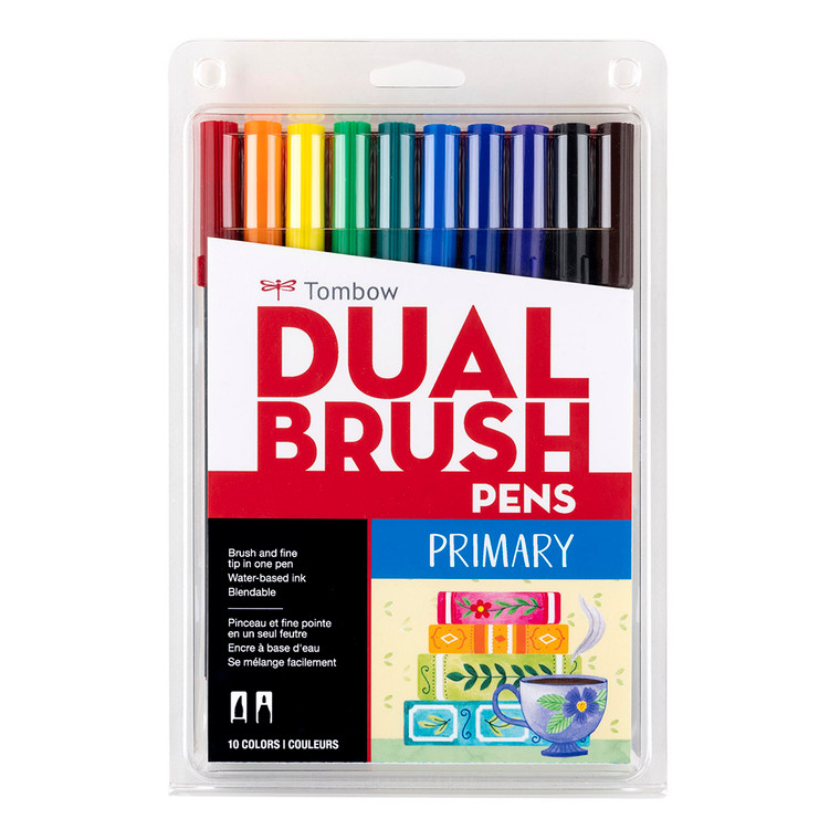 Tombow Primary Palette Dual Brush Pens