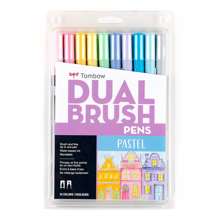 Tombow Pastel Palette Dual Brush Pens