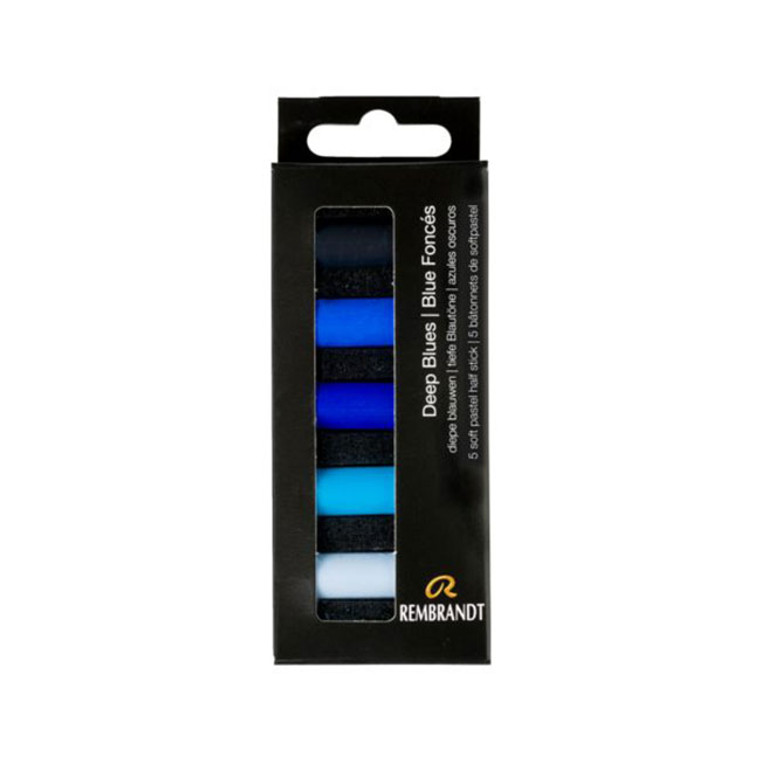 Rembrandt Soft Pastels Deep Blues Set