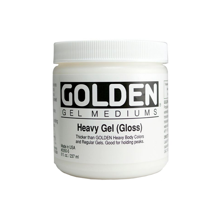 Golden Heavy Gel Medium