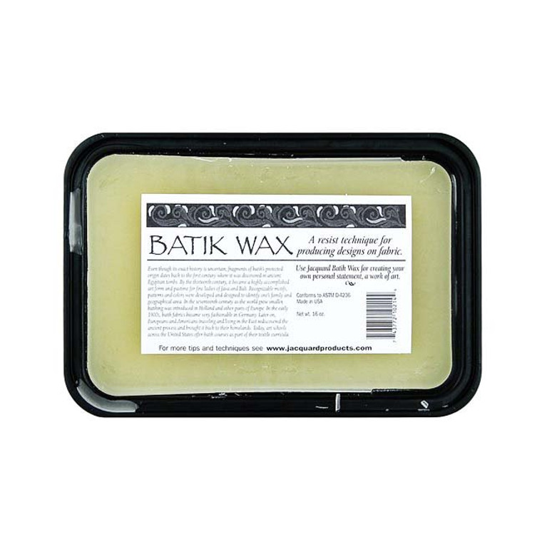 Jacquard Batik Wax, 16 oz