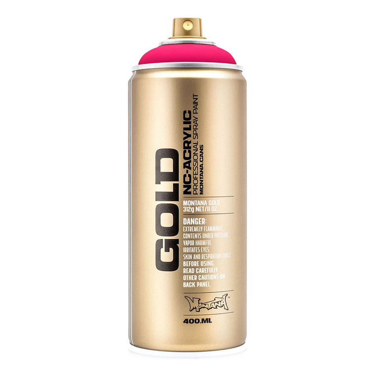 An image of a Montana GOLD Fluorescent Color Spray Paint can.