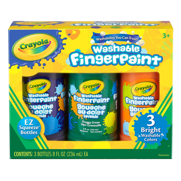 Crayola Washable Finger Paint Set