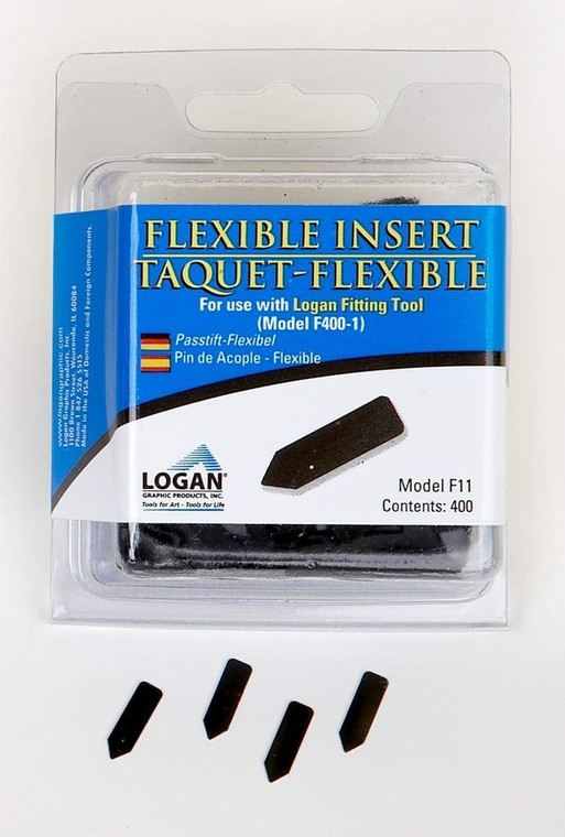 Logan Flexible F11 Inserts, 400 Pack