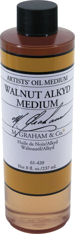 MGraham 8-Ounce Walnut Alkyd Medium